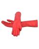 WOMAN LEATHER GLOVES CODE: GLOVES-LONG (RED)
